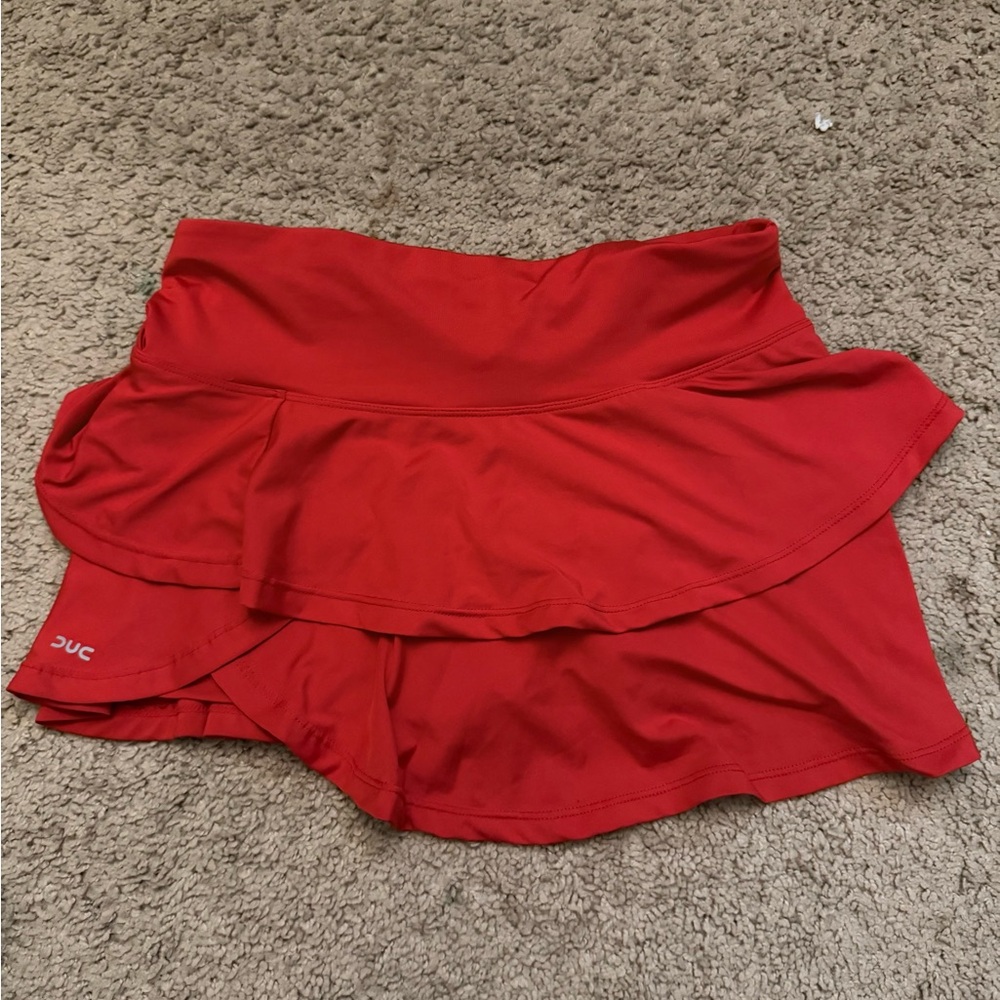 Red Athletic Skort
